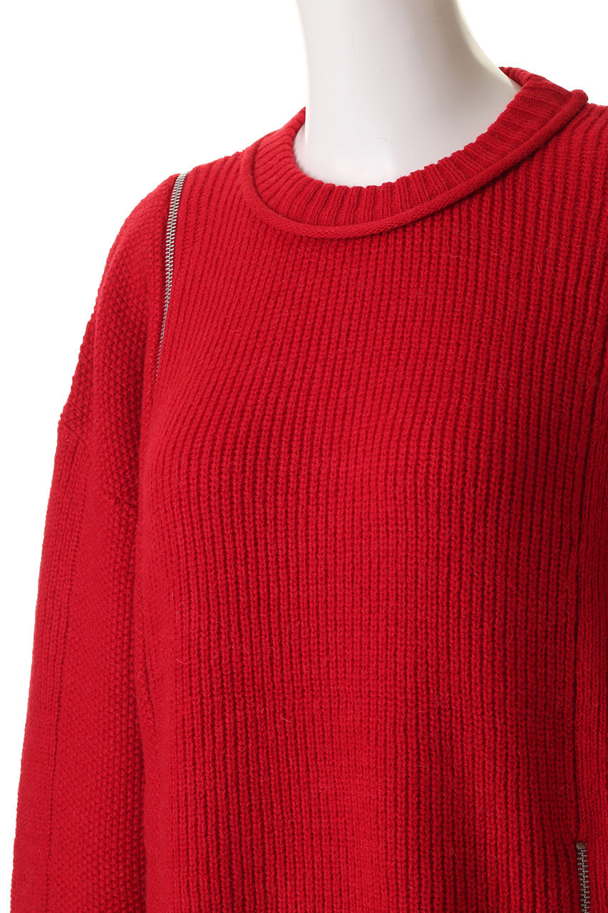 MAISON SPECIAL(メゾンスペシャル)｜Long Zipper Knit Pullover/ロング