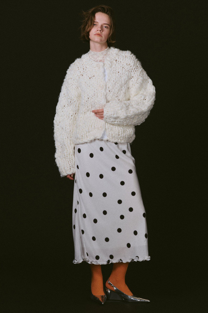 MAISON SPECIAL(メゾンスペシャル)｜Hand Slub Knit Cardigan/ハンド