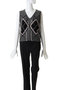 Stitch Argyle Knit Vest/ステッチアーガイルニットベスト メゾンスペシャル/MAISON SPECIAL