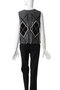 Stitch Argyle Knit Vest/ステッチアーガイルニットベスト メゾンスペシャル/MAISON SPECIAL