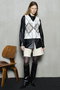 Stitch Argyle Knit Vest/ステッチアーガイルニットベスト メゾンスペシャル/MAISON SPECIAL