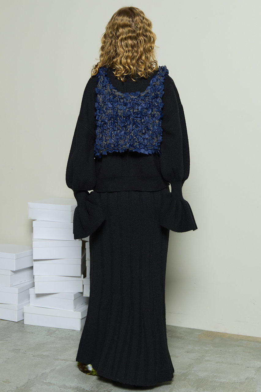 MAISON SPECIAL(メゾンスペシャル)｜Ribbon Knit Camisole Tops/リボン