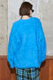 Long Shaggy V-neck Knit/ロングシャギーVネックニット メゾンスペシャル/MAISON SPECIAL