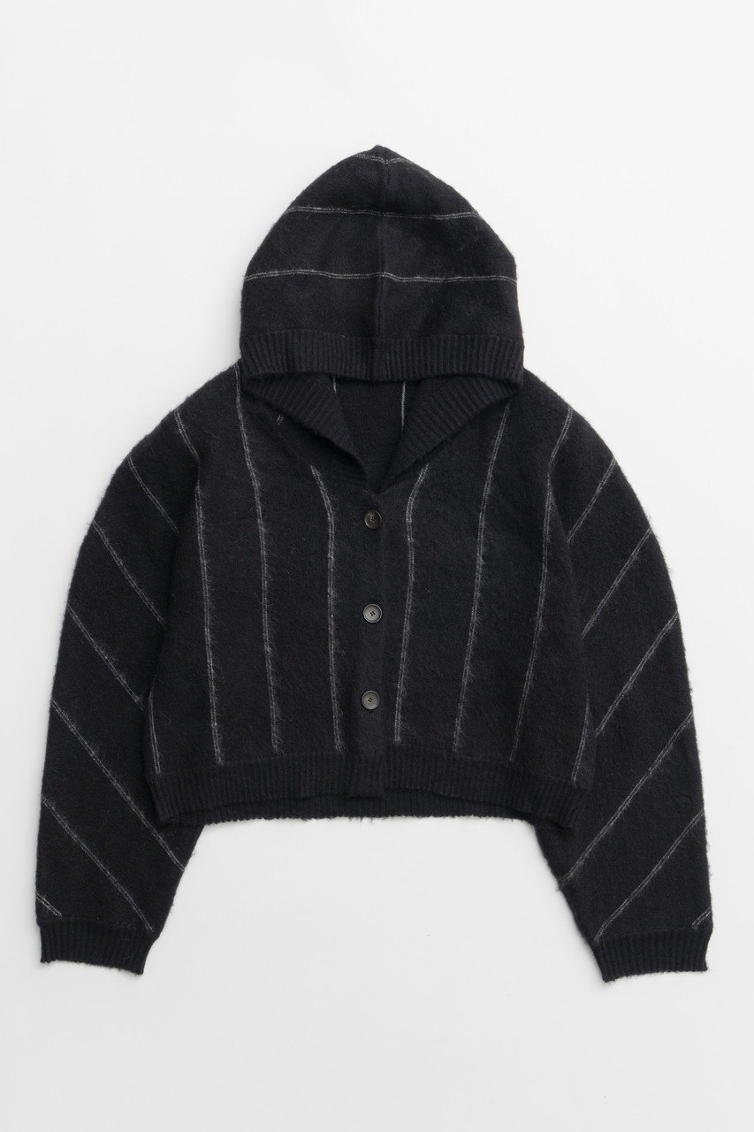 MAISON SPECIAL(メゾンスペシャル)｜Power Shoulder Hood Knit