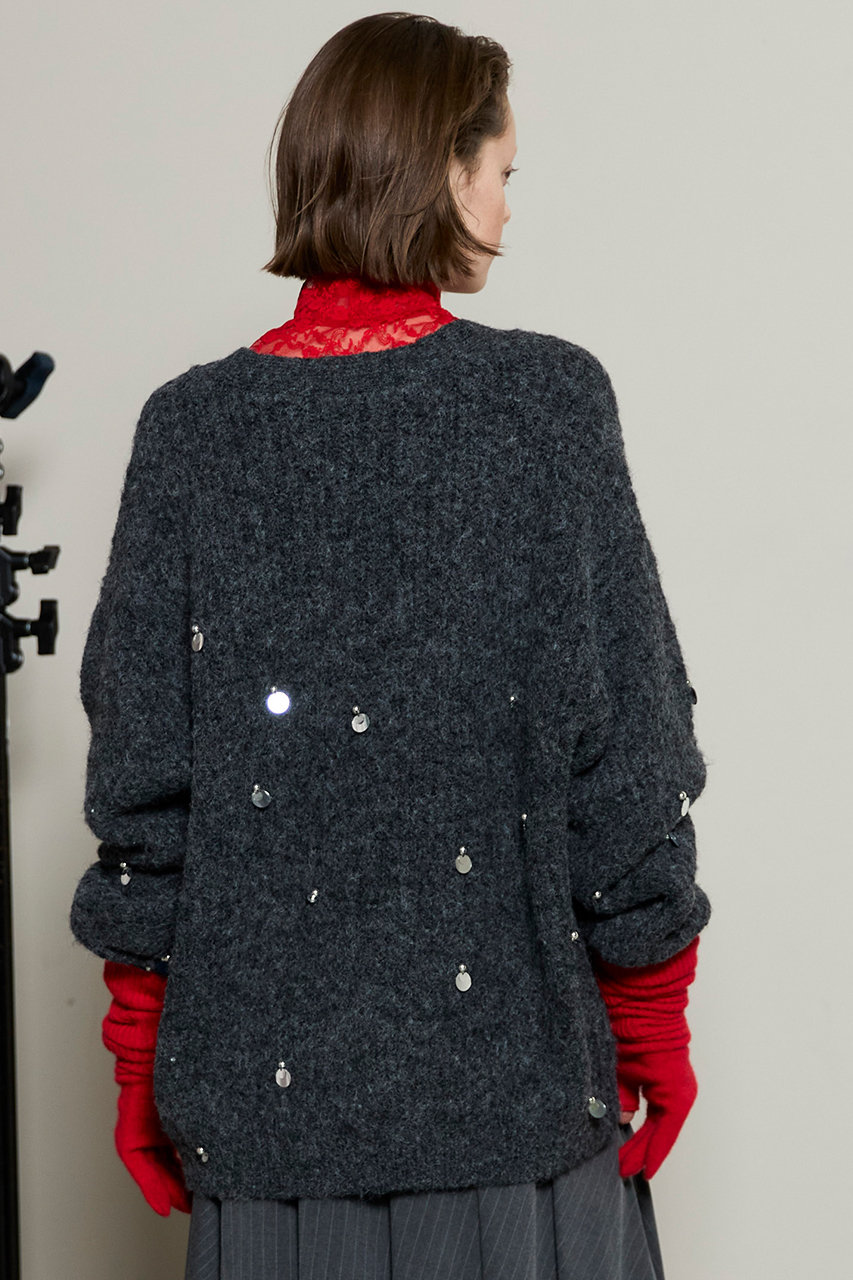 MAISON SPECIAL(メゾンスペシャル)｜Spangle Knit Cardigan/スパングル
