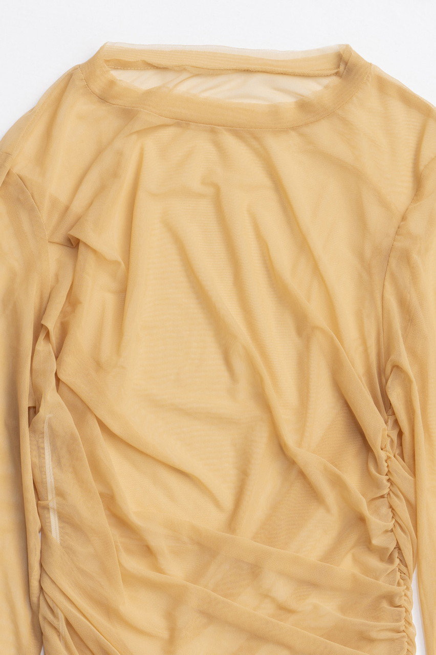 MAISON SPECIAL(メゾンスペシャル)｜Sheer Dot Layered Tops/シアー