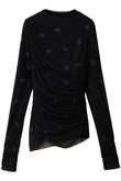 Sheer Dot Layered Tops/シアードットレイヤードトップス