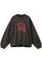 CLASH Logo Stud Sweatshirt/CLASHロゴスタッズスウェット メゾンスペシャル/MAISON SPECIAL C.GRY(チャコールグレー)