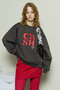 CLASH Logo Stud Sweatshirt/CLASHロゴスタッズスウェット メゾンスペシャル/MAISON SPECIAL