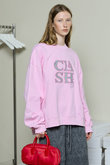 CLASH Logo Stud Sweatshirt/CLASHロゴスタッズスウェット