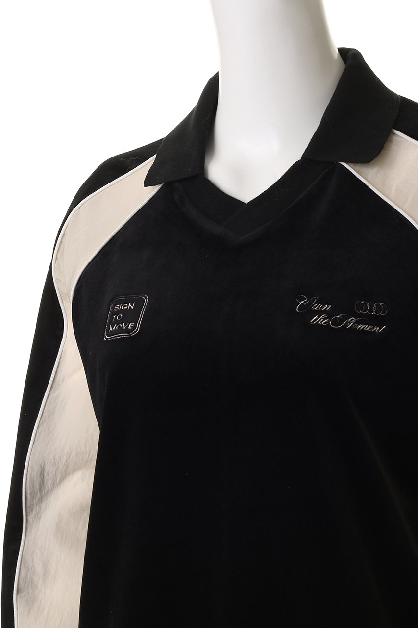 MAISON SPECIAL(メゾンスペシャル)｜Velour Combination Sporty Jersey