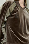 Velour Combination Sporty Jersey Tops/ベロアコンビスポーティージャージトップス メゾンスペシャル/MAISON SPECIAL