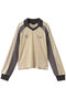 Velour Combination Sporty Jersey Tops/ベロアコンビスポーティージャージトップス メゾンスペシャル/MAISON SPECIAL YEL(イエロー)