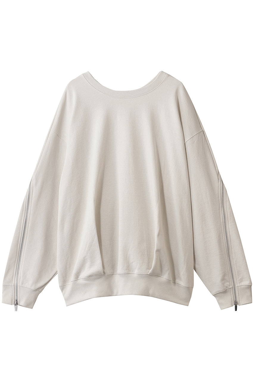 メゾンスペシャル/MAISON SPECIALのZip Sweat Tops/ジップスウェットトップス(O.WHT(オフホワイト)/21252415809)