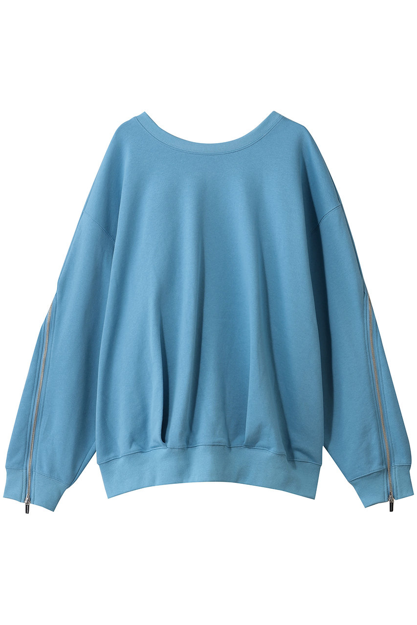 メゾンスペシャル/MAISON SPECIALのZip Sweat Tops/ジップスウェットトップス(BLU(ブルー)/21252415809)