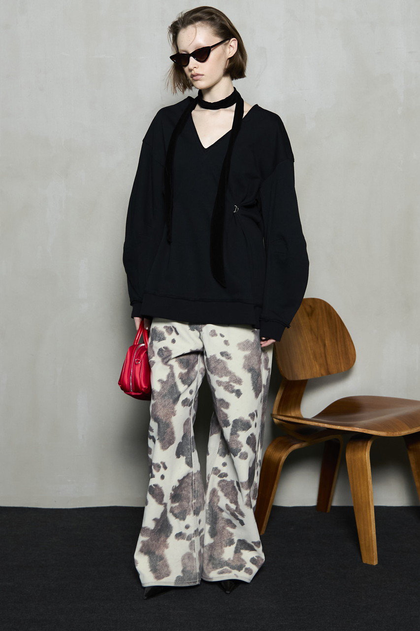 MAISON SPECIAL(メゾンスペシャル)｜V-neck Cocoon Sleeve Tops/V