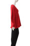 V-neck Cocoon Sleeve Tops/Vネックコクーンスリーブトップス メゾンスペシャル/MAISON SPECIAL