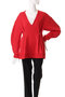 V-neck Cocoon Sleeve Tops/Vネックコクーンスリーブトップス メゾンスペシャル/MAISON SPECIAL