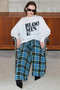 Blur Print Long Tee/ブラープリントロンTEE メゾンスペシャル/MAISON SPECIAL