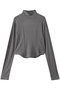 Angel Wool Turtleneck Tops/エンジェルウールタートルネックカットソー メゾンスペシャル/MAISON SPECIAL C.GRY(チャコールグレー)
