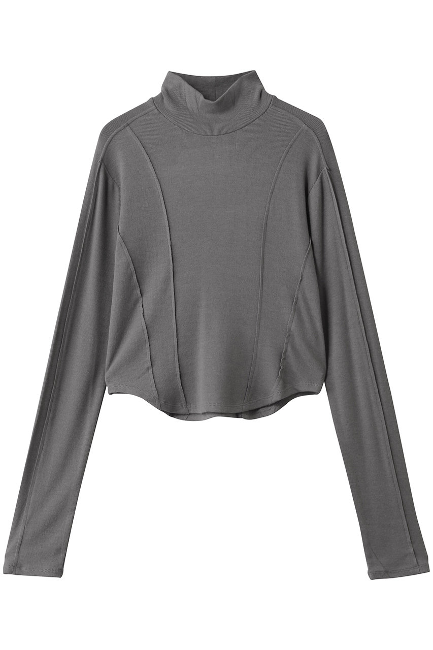 メゾンスペシャル/MAISON SPECIALのAngel Wool Turtleneck Tops/エンジェルウールタートルネックカットソー(C.GRY(チャコールグレー)/21252416008)