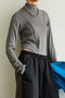 Angel Wool Turtleneck Tops/エンジェルウールタートルネックカットソー メゾンスペシャル/MAISON SPECIAL