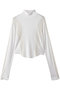 Angel Wool Turtleneck Tops/エンジェルウールタートルネックカットソー メゾンスペシャル/MAISON SPECIAL WHT(ホワイト)