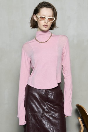 メゾンスペシャル/MAISON SPECIALのAngel Wool Turtleneck Tops/エンジェルウールタートルネックカットソー(110100/110103)