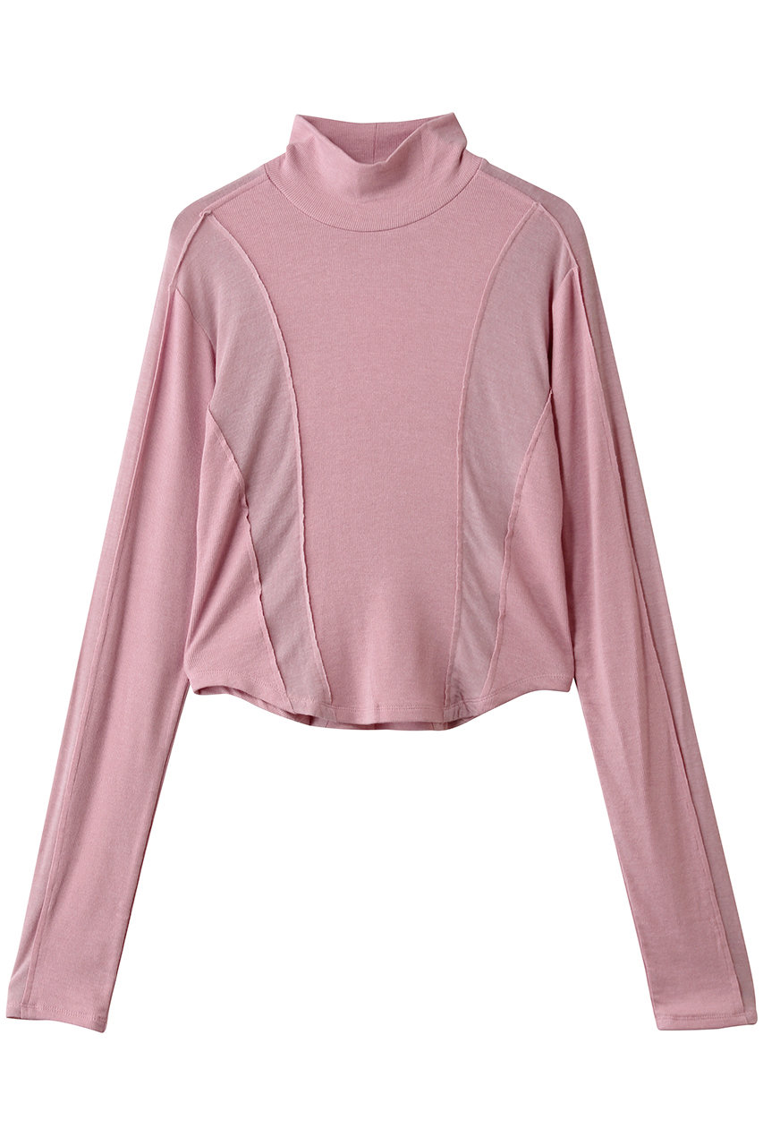 メゾンスペシャル/MAISON SPECIALのAngel Wool Turtleneck Tops/エンジェルウールタートルネックカットソー(PNK(ピンク)/21252416008)