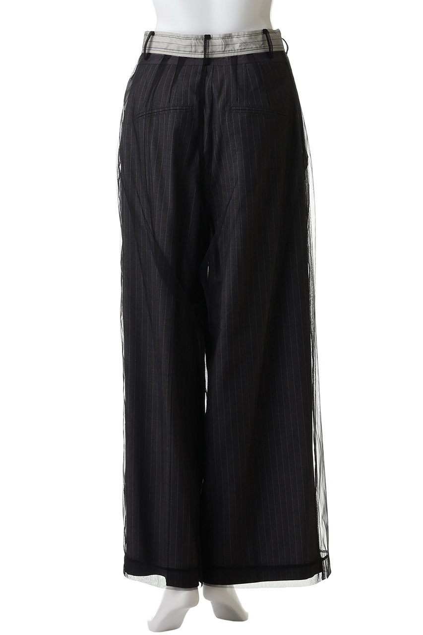 MAISON SPECIAL(メゾンスペシャル)｜Tulle Layered Slacks/チュール