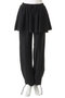Flared Skirt Layered Sweatpants/フレアスカートレイヤースウェットパンツ メゾンスペシャル/MAISON SPECIAL