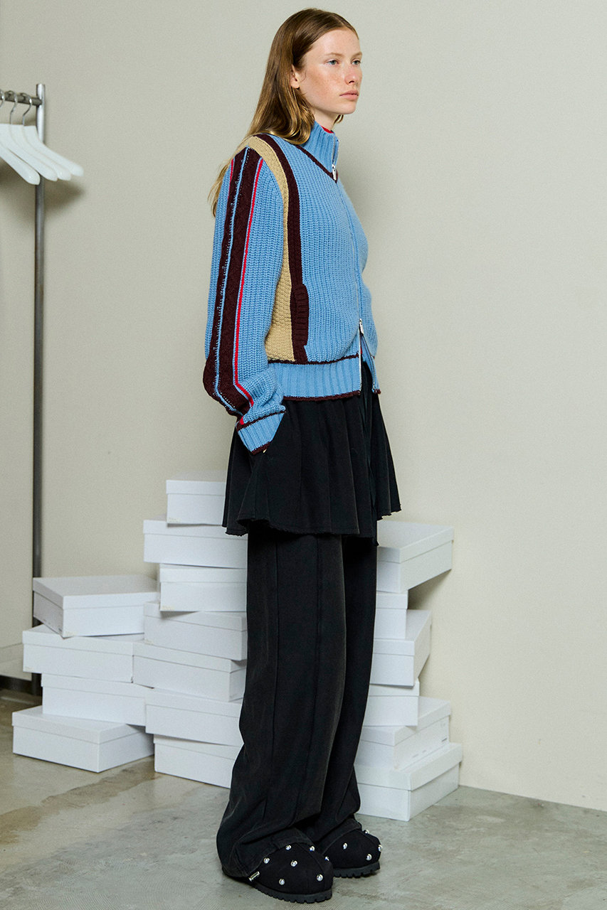 MAISON SPECIAL フレアスカートレイヤースウェットパンツ MAISON SPECIAL(メゾンスペシャル)｜Flared Skirt Layered Sweatpants