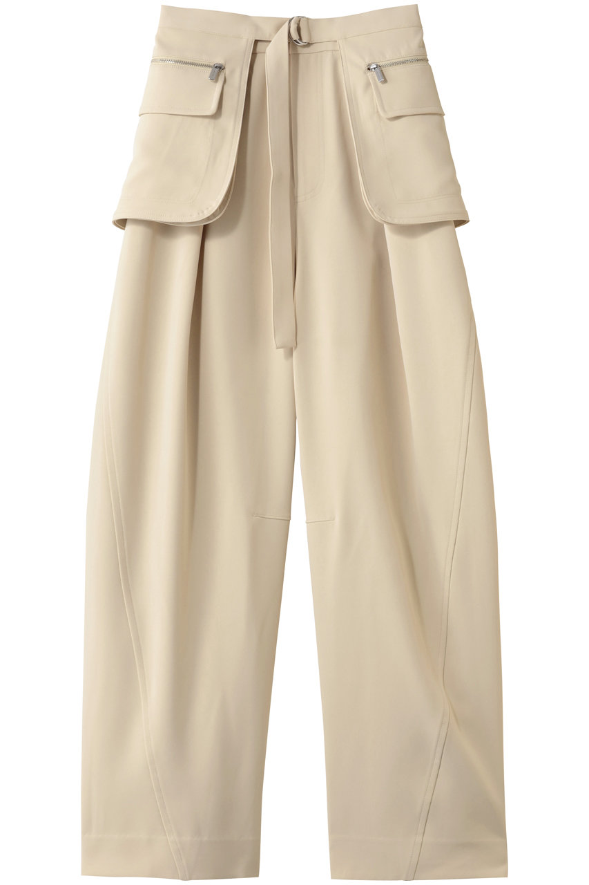 メゾンスペシャル/MAISON SPECIALのPocket Belt Double Cross Pants/ポケットベルトダブルクロスパンツ(YEL(イエロー)/21252465313)