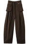Pocket Belt Double Cross Pants/ポケットベルトダブルクロスパンツ メゾンスペシャル/MAISON SPECIAL MOC(モカ)