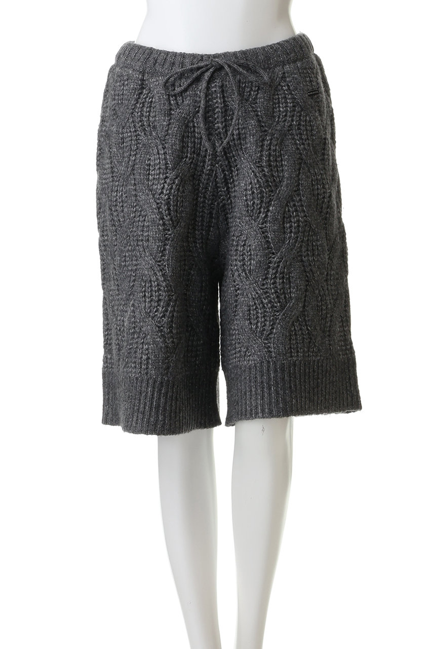 MAISON SPECIAL(メゾンスペシャル)｜Cable Knit Shorts/ケーブルニット