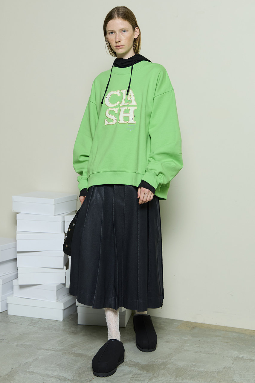 MAISON SPECIAL(メゾンスペシャル)｜faux Leather Midi-length Skirt