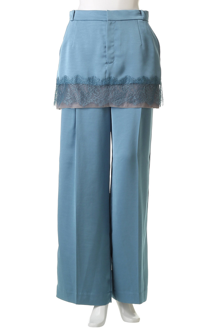 MAISON SPECIAL(メゾンスペシャル)｜Satin Skirt Pants/サテンスカート