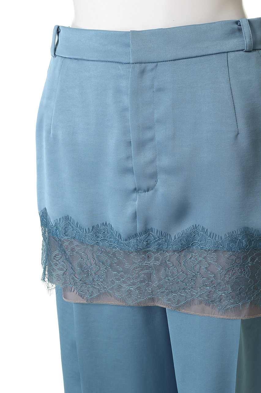MAISON SPECIAL(メゾンスペシャル)｜Satin Skirt Pants/サテンスカート