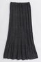 Random Rib Knit Flared Skirt/ランダムリブニットフレアスカート メゾンスペシャル/MAISON SPECIAL GRY(グレー)