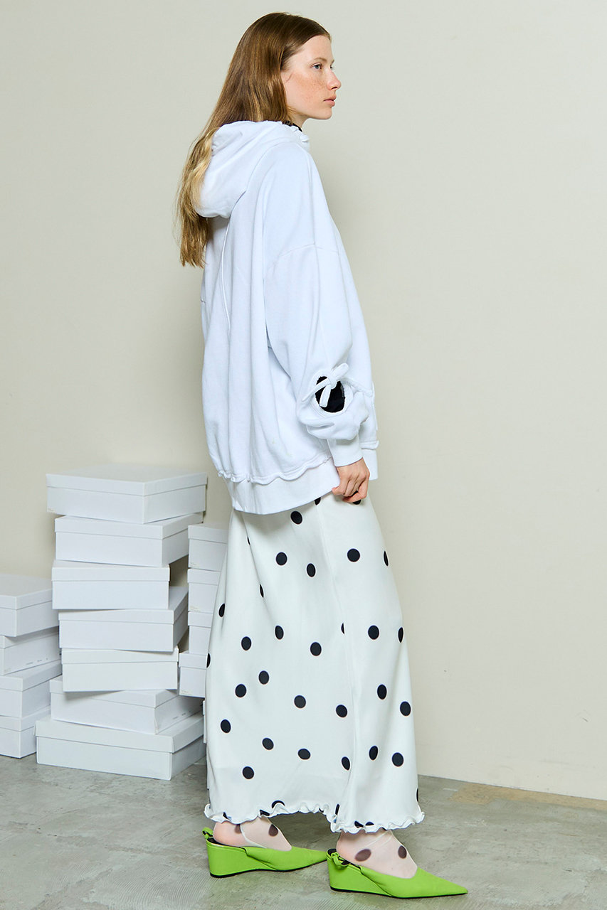 MAISON SPECIAL ドットスカート MAISON SPECIAL(メゾンスペシャル)｜Dot Frill Midi-length Skirt