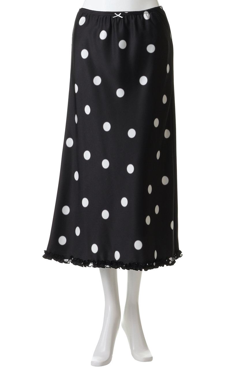 MAISON SPECIAL ドットスカート MAISON SPECIAL(メゾンスペシャル)｜Dot Frill Midi-length Skirt