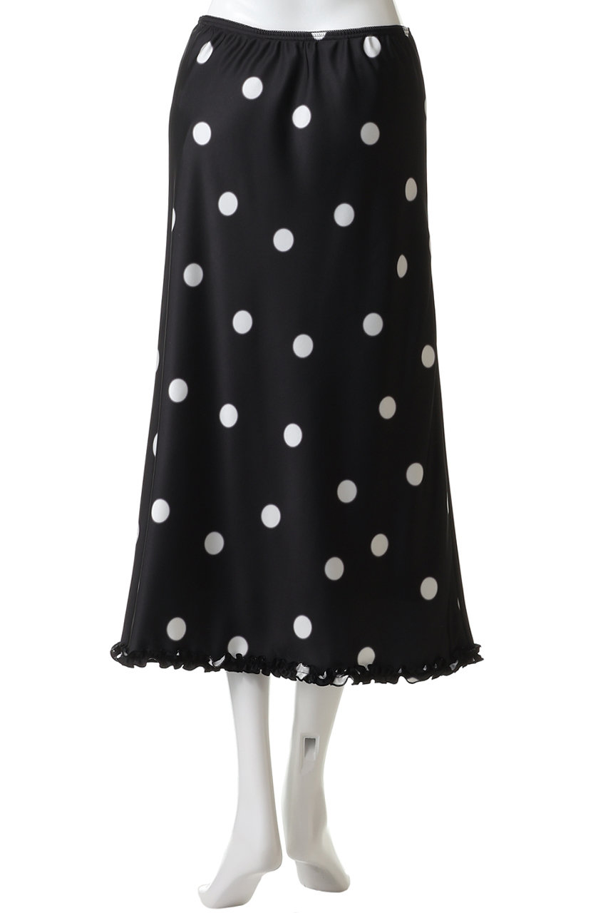 Dot Frill Midi-length Skirtドットフリルミモレスカート Dot Frill Midi-length Skirt / ドットフリルミモレスカート（スカート