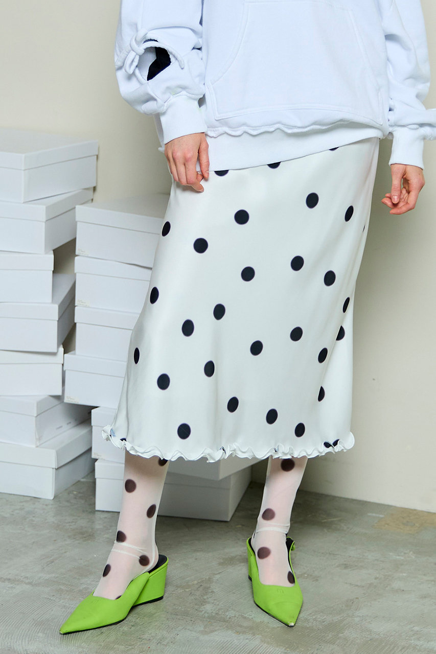 新品 MAISON SPECIAL スカート MAISON SPECIAL（メゾンスペシャル） スカート Voluminous Tuck Flare