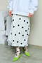 Dot Frill Midi-length Skirt/ドットフリルミモレスカート メゾンスペシャル/MAISON SPECIAL