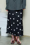 Dot Frill Midi-length Skirt/ドットフリルミモレスカート メゾンスペシャル/MAISON SPECIAL
