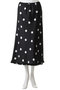 Dot Frill Midi-length Skirt/ドットフリルミモレスカート メゾンスペシャル/MAISON SPECIAL
