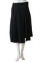 Asymmetry Tucked Midi Skirt/アシンメトリータックミモレスカート メゾンスペシャル/MAISON SPECIAL