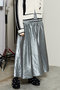 Metallic Flare Skirt/メタリックフレアスカート メゾンスペシャル/MAISON SPECIAL