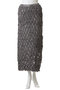 Metallic Shirring Skirt/メタリックシャーリングスカート メゾンスペシャル/MAISON SPECIAL