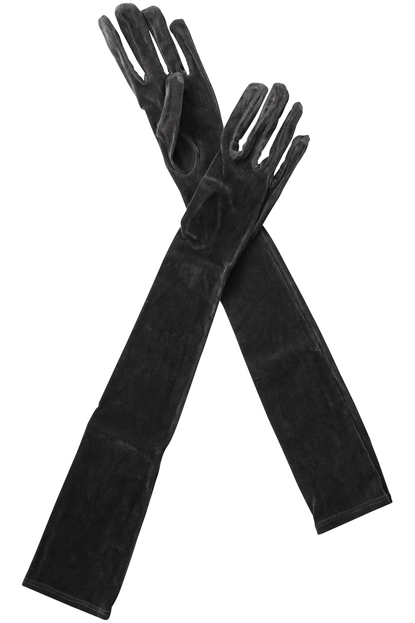 メゾンスペシャル/MAISON SPECIALのVelour Gloves/ベロアグローブ(GRY(グレー)/21252665203)
